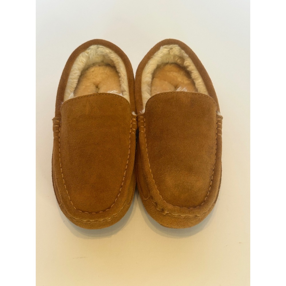 Dream Paris Loafer Slippers Chestnut Suede woman's 7.5 Womens
